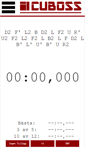 cuboss timer mobil