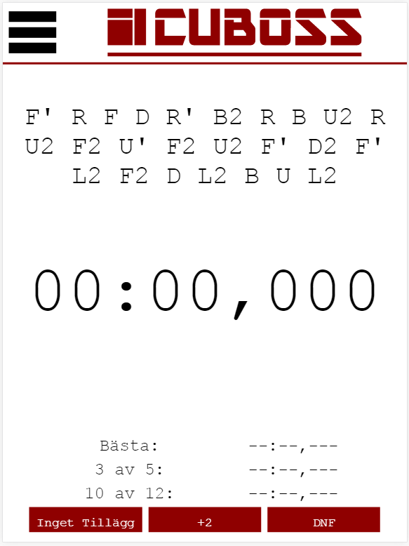 cuboss timer surfplatta